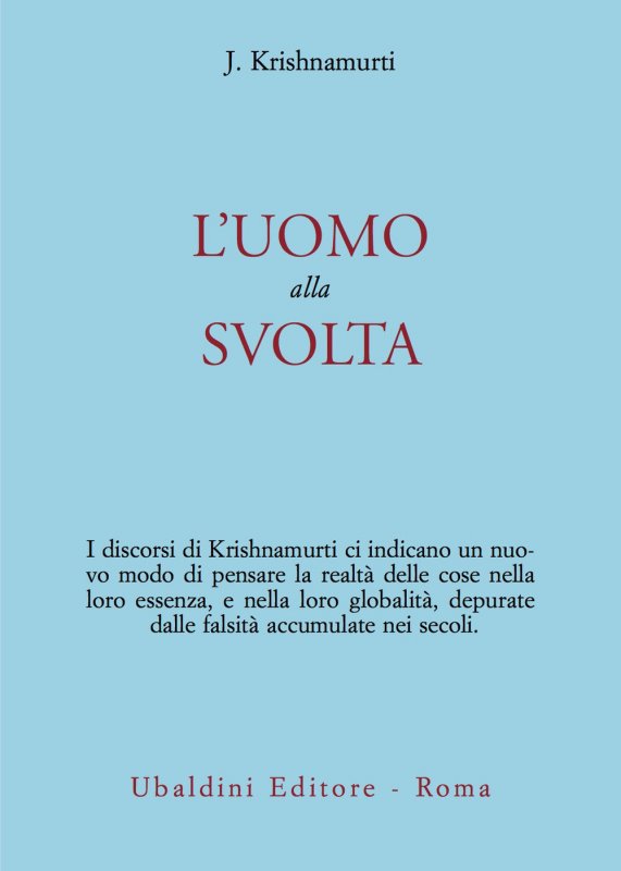 L'uomo alla svolta
