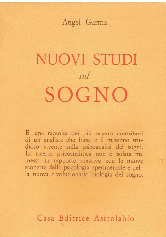 Nuovi studi sul sogno