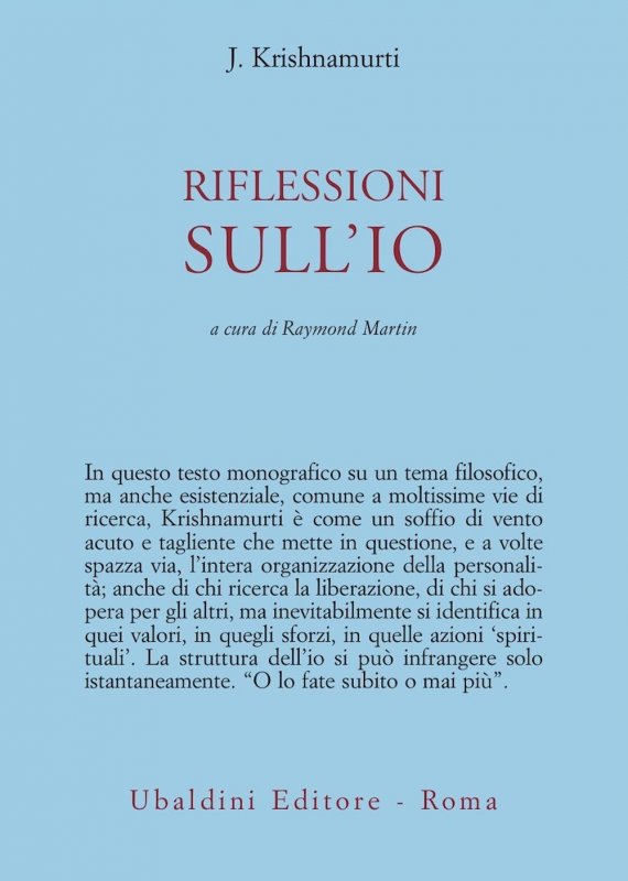 Riflessioni sull'io