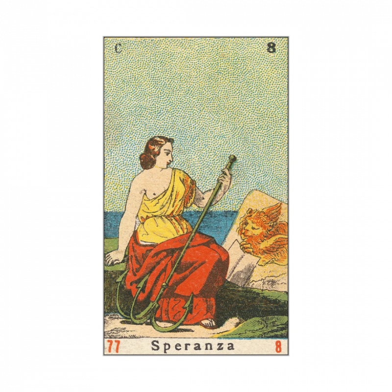 Vera sibilla italiana. Con 52 carte