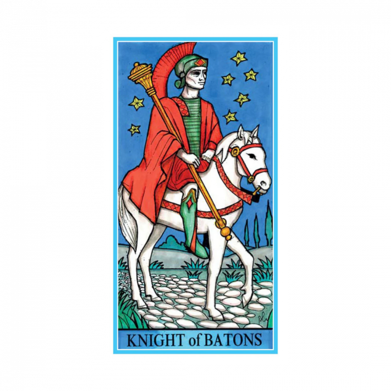 Tarocchi della ruota di dama fortuna. con 78 carte