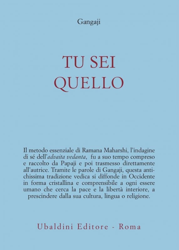 Tu sei quello