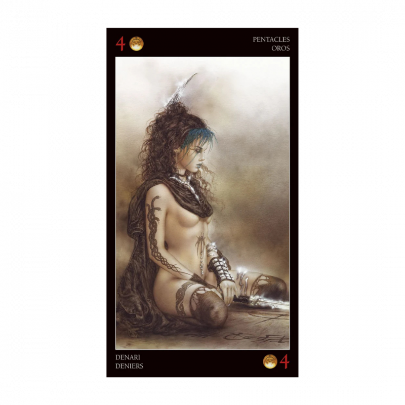 Royo. dark tarot. con 78 carte. ediz. multilingue