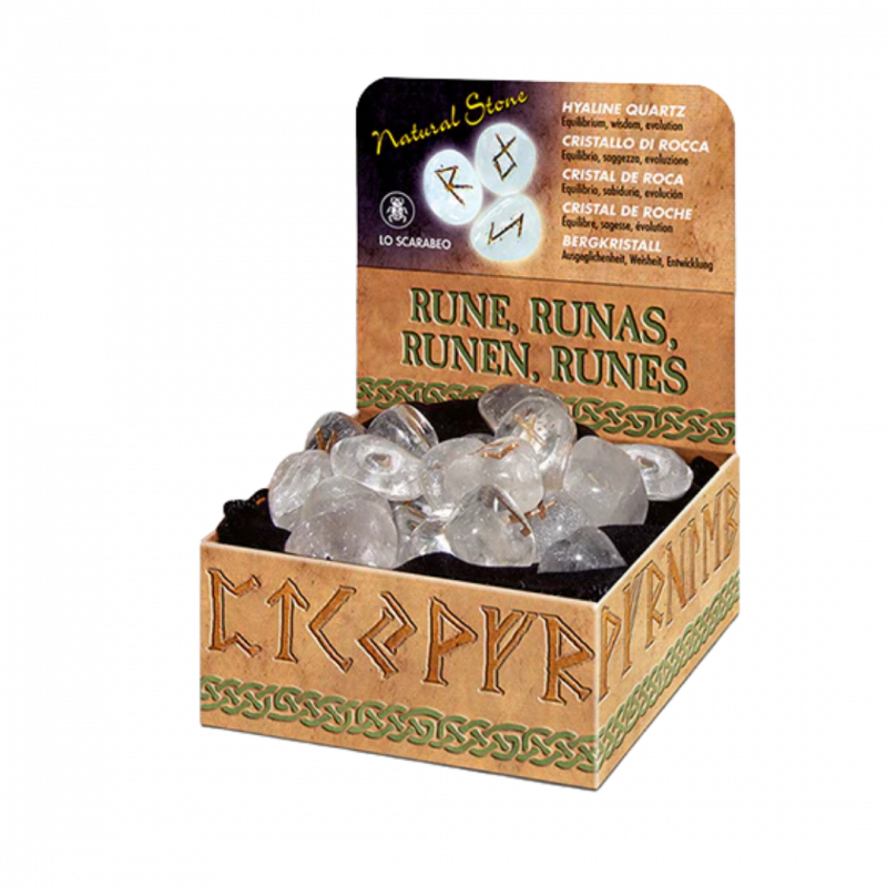 Rune in cristallo di rocca