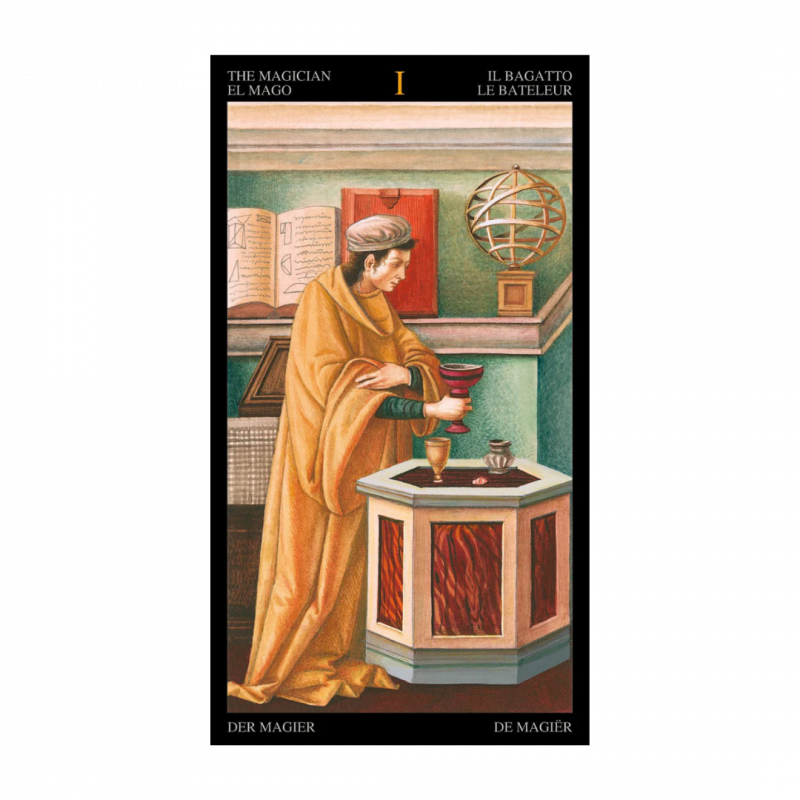 Tarocchi dorati di botticelli