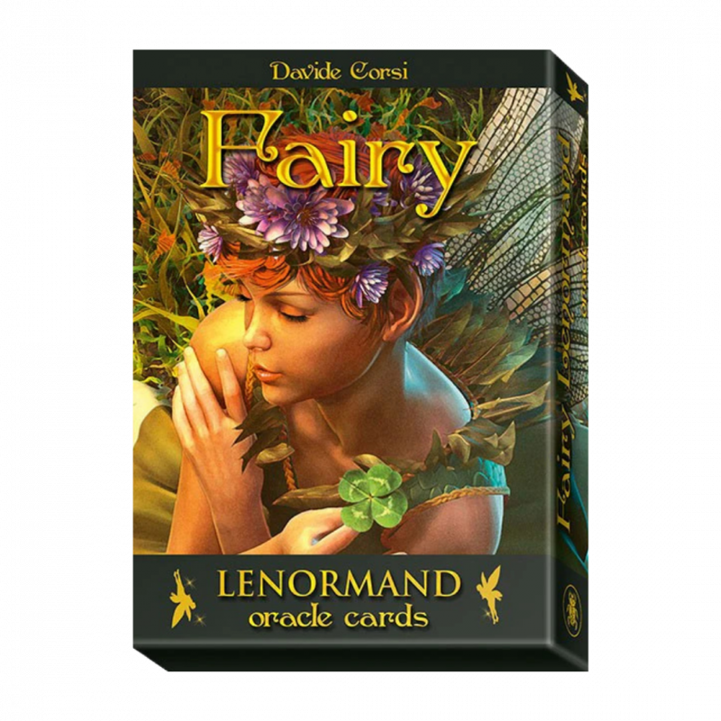 Fairy. Lenormand. Oracle cards. Con 36 carte
