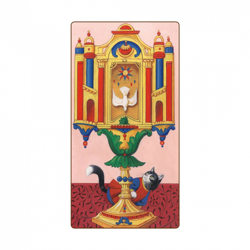 Marseille cat tarot