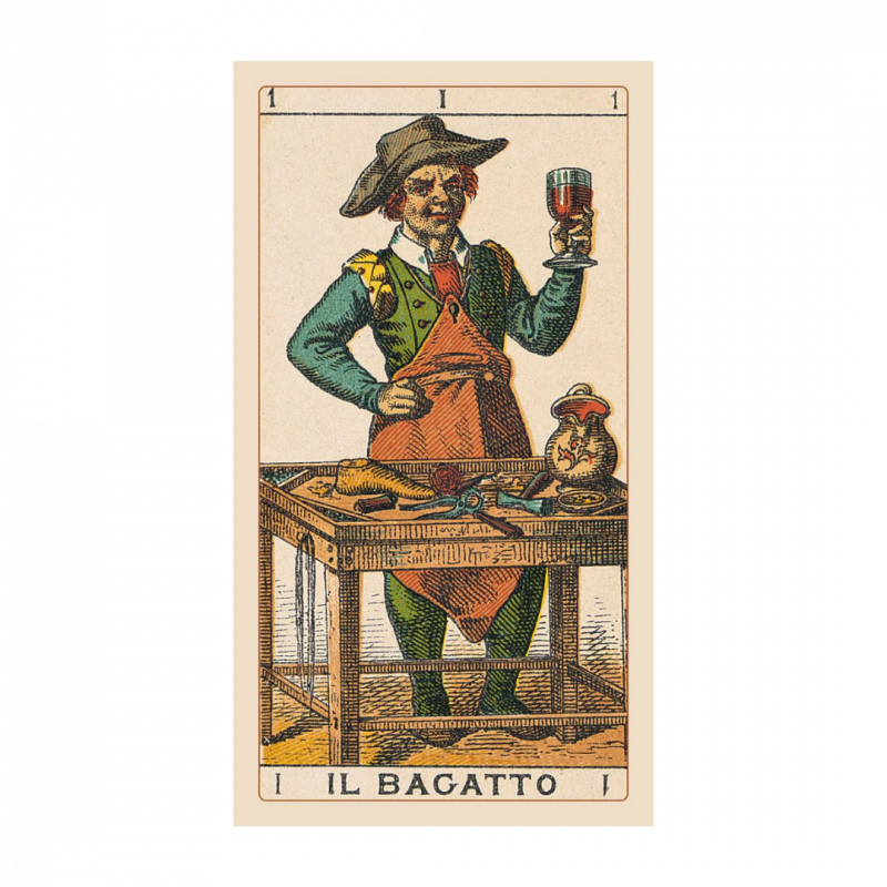 Antichi tarocchi italiani. con libro