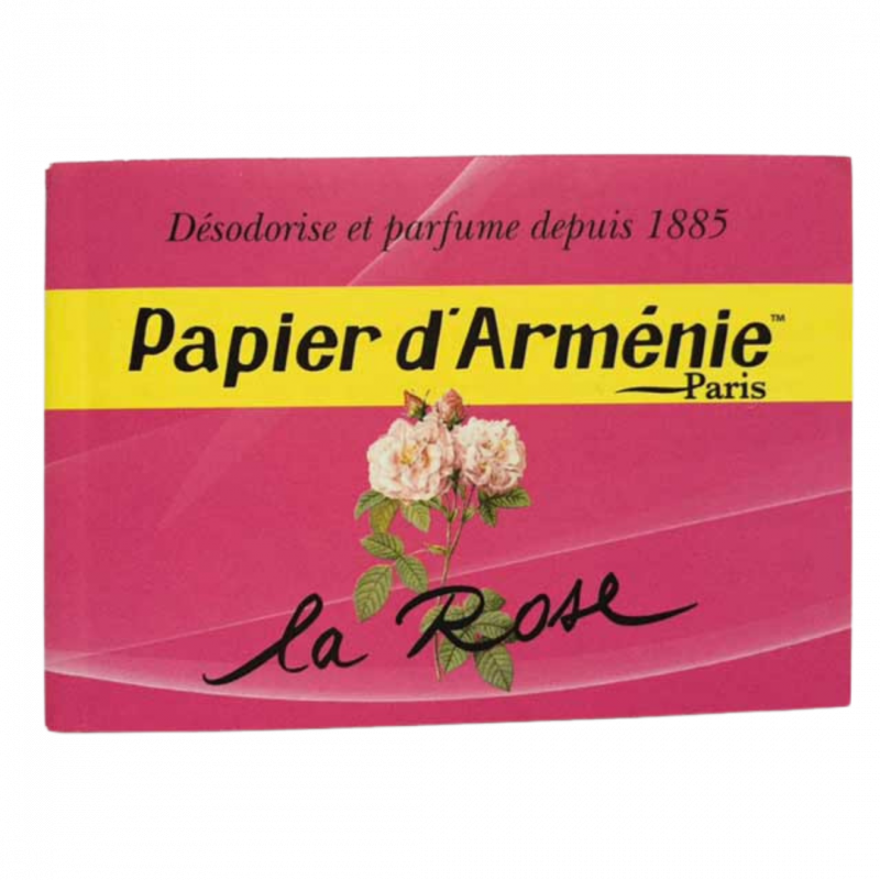 Carta aromatica papier d'armenie rose - 36 listelli