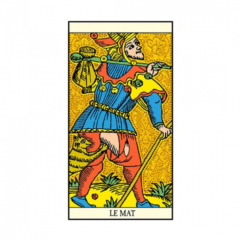 Golden marseille tarot