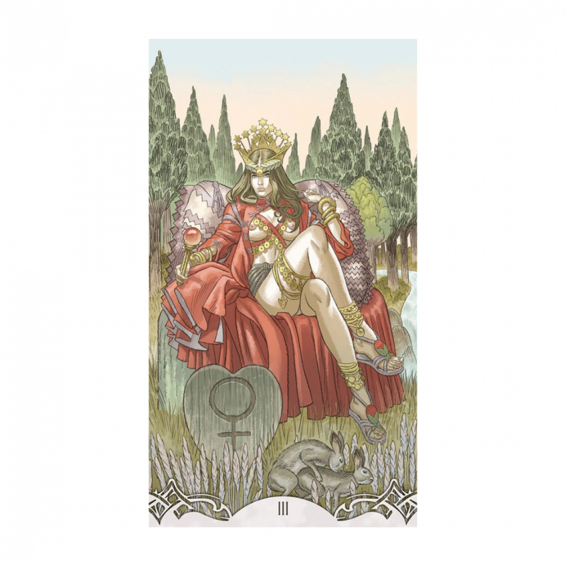 Erotic fantasy tarot