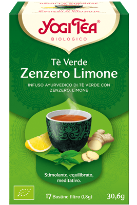 Yogi tea te verde zenzero limone - 30,6 gr