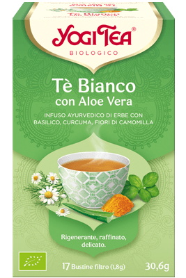 Yogi tea te bianco con aloe vera - 30,6 gr