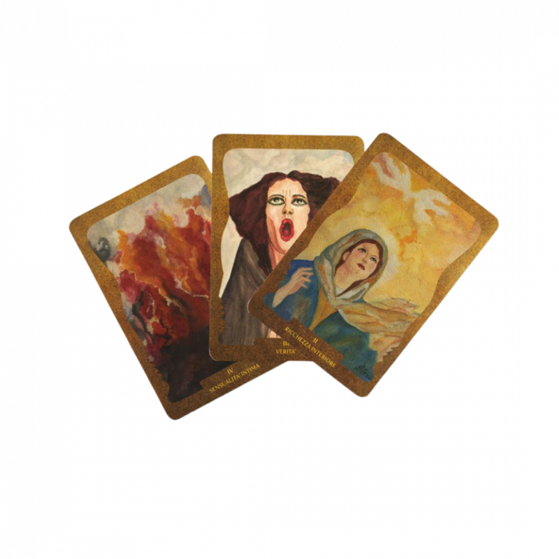 Essenza di «Amore puro». Le 44 carte di Mariella Pezzoli. Ediz. italiana, inglese e francese