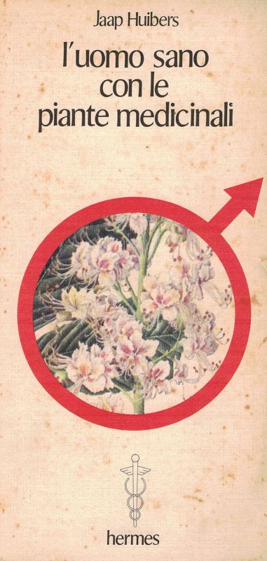 Uomo sano con le piante medicinali