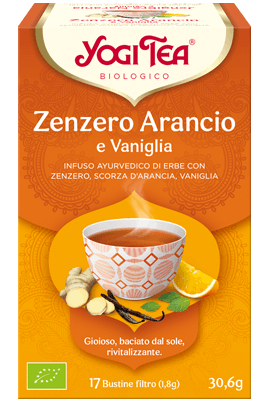 Yogi tea arancio vaniglia e zenzero - 30,6 gr