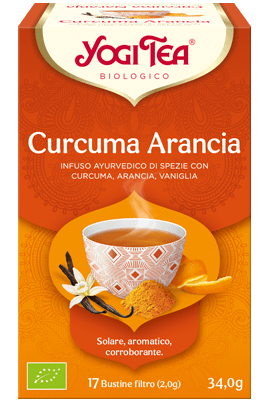 Yogi tea curcuma arancia - 34 gr