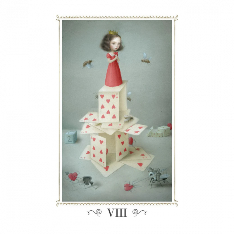 Ceccoli tarot. mini tarocchi