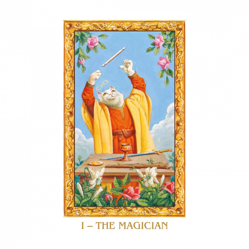 Tarocchi dei gatti bianchi mini