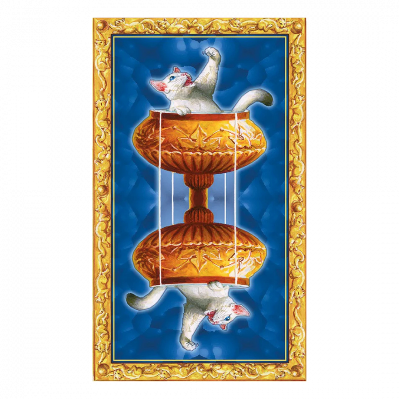 Tarocchi dei gatti bianchi mini