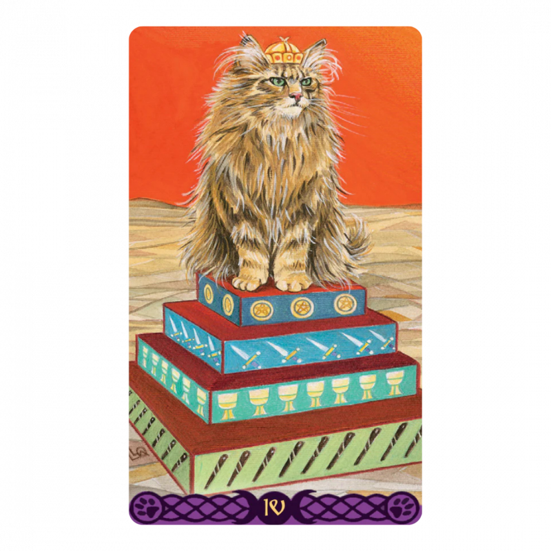 Pagan cats tarot mini