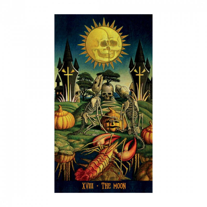 Jack-o'-lantern. tarot