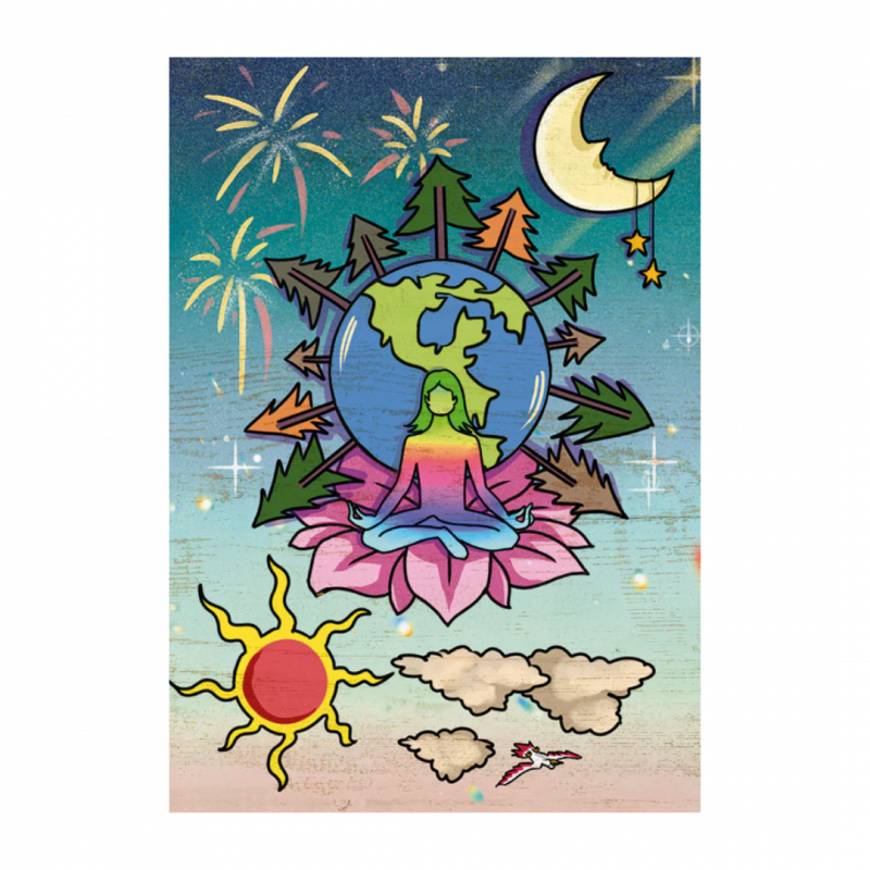 Happy little things - inspirational card