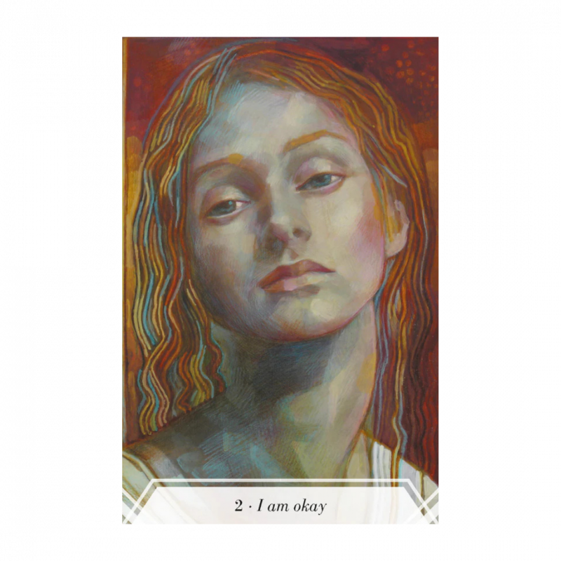 Portraits of a woman aspects of a goddess. inspirational cards