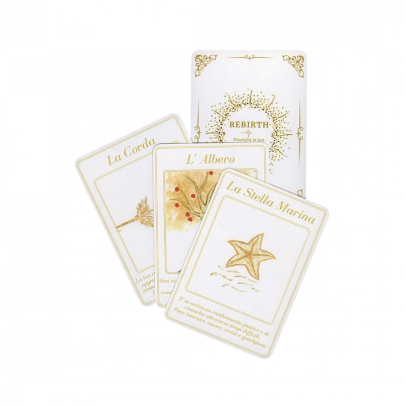Carte rebirth. risveglia le tue origini. con libro