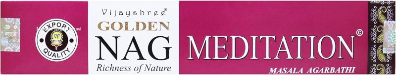 Incenso golden nag meditazione - 15 gr