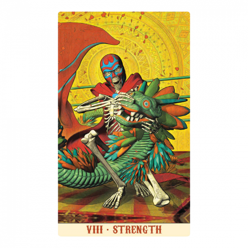 Santa muerte tarot mini