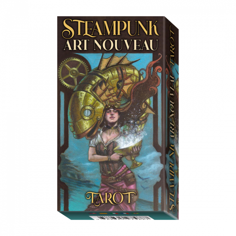 Steampunk art nouveau tarot