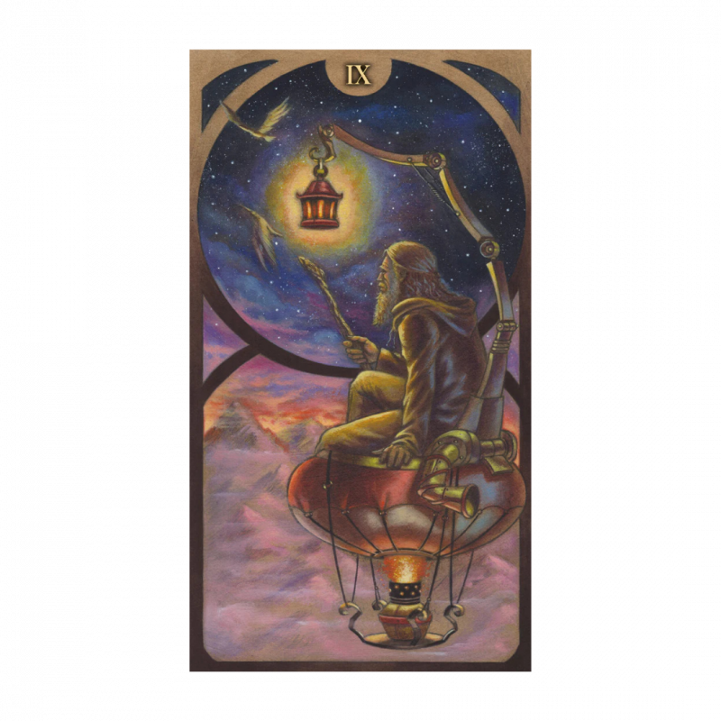 Steampunk art nouveau tarot