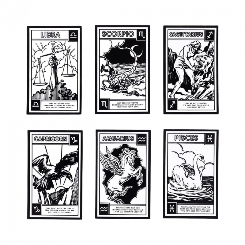 Zodiac magic velvet coloring set