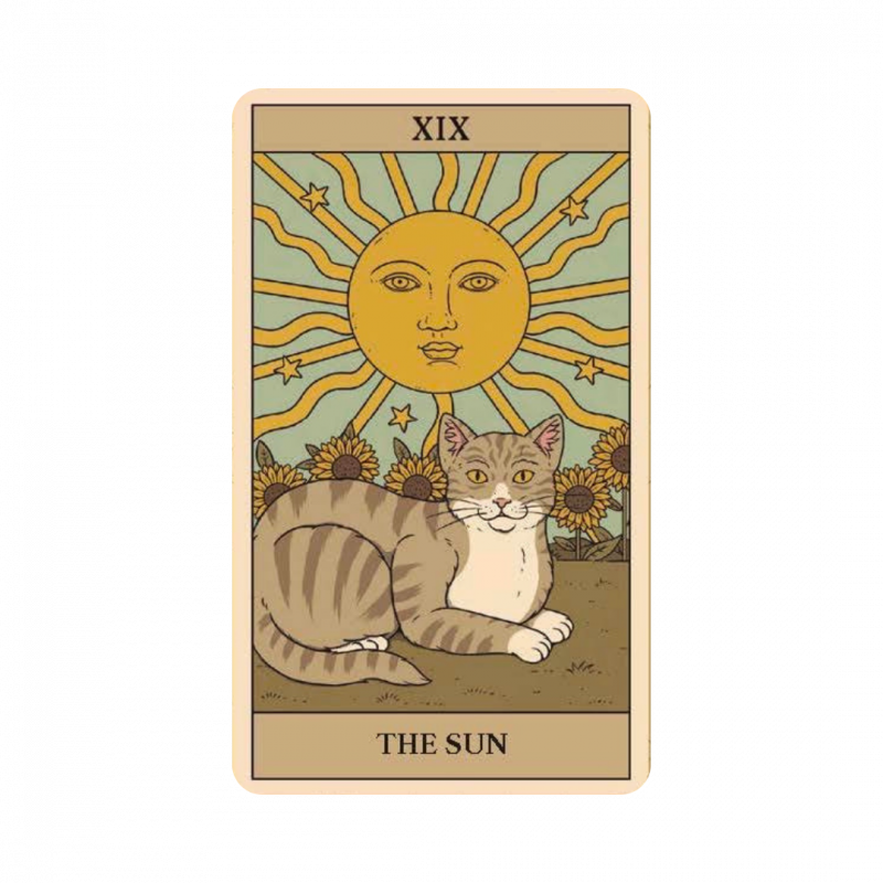 Cats rule the earth tarot