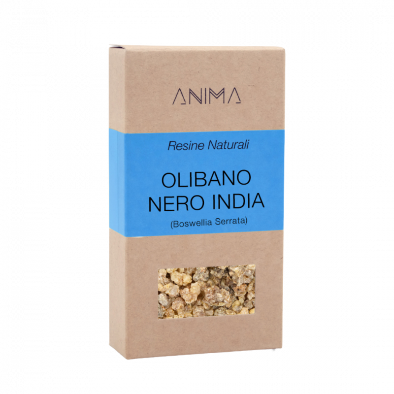 Resina di incenso anima olibano nero india - 40 gr