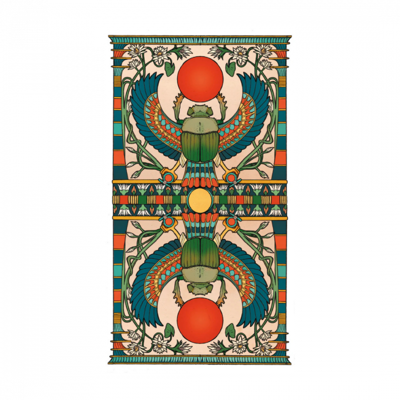 Egyptian art nouveau tarot. ediz. multilingue