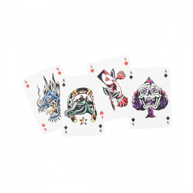 Tattoo playing cards