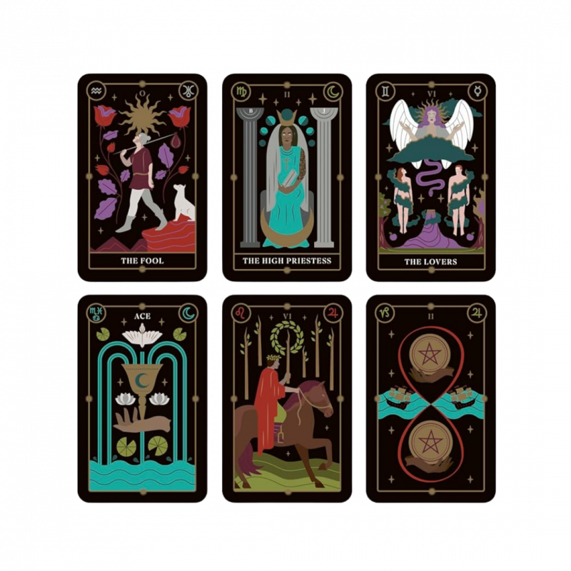 Tarot magick deck - the witch of the forest's