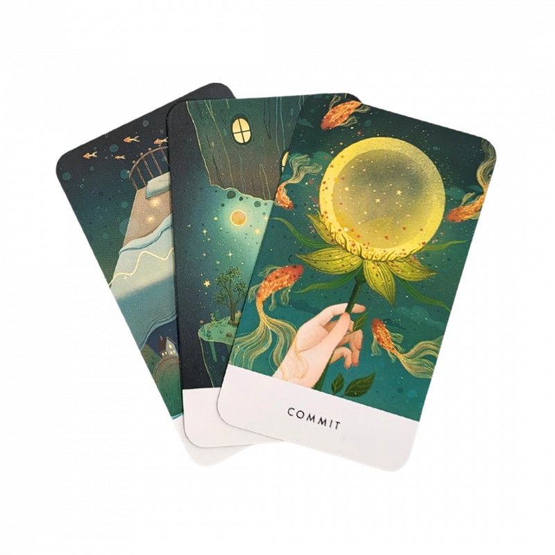 Dream ritual oracle cards