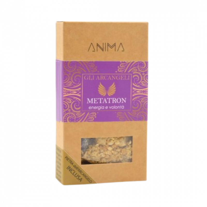 Resina di incenso anima arcangeli metatron con ametista - 40 gr
