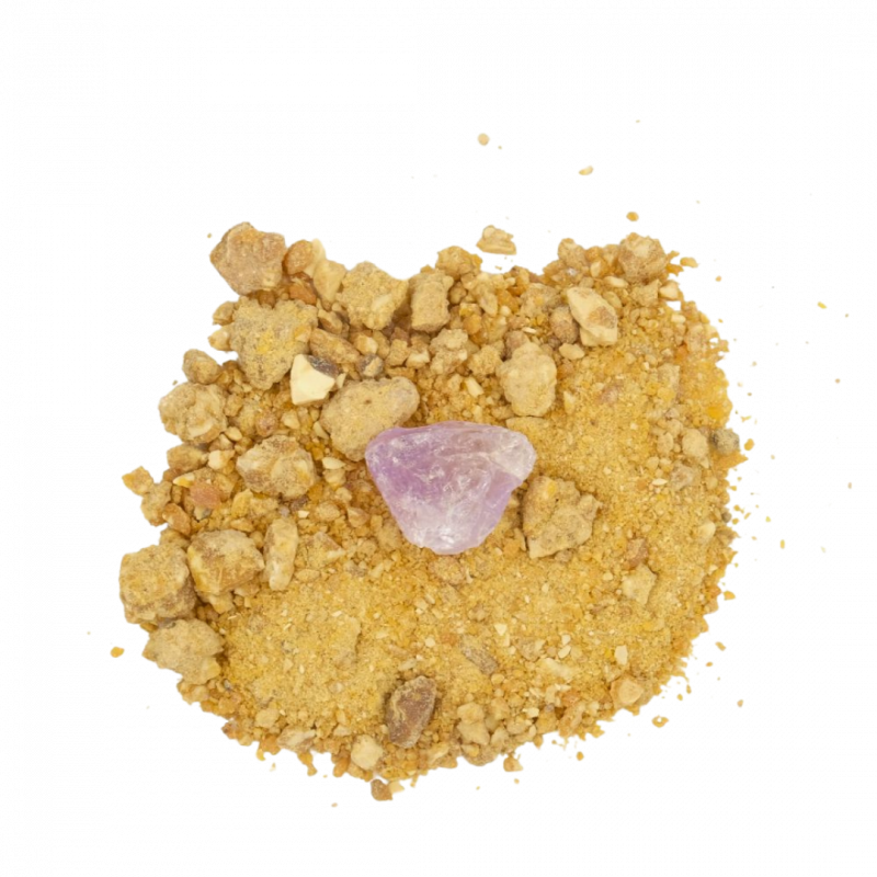 Resina di incenso anima arcangeli metatron con ametista - 40 gr