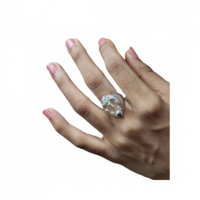 Anello fasi lunari in argento 925