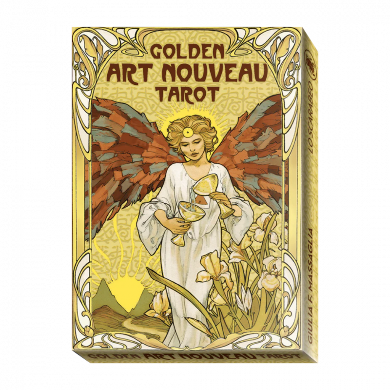 Grandi trionfi - golden art nouveau tarot
