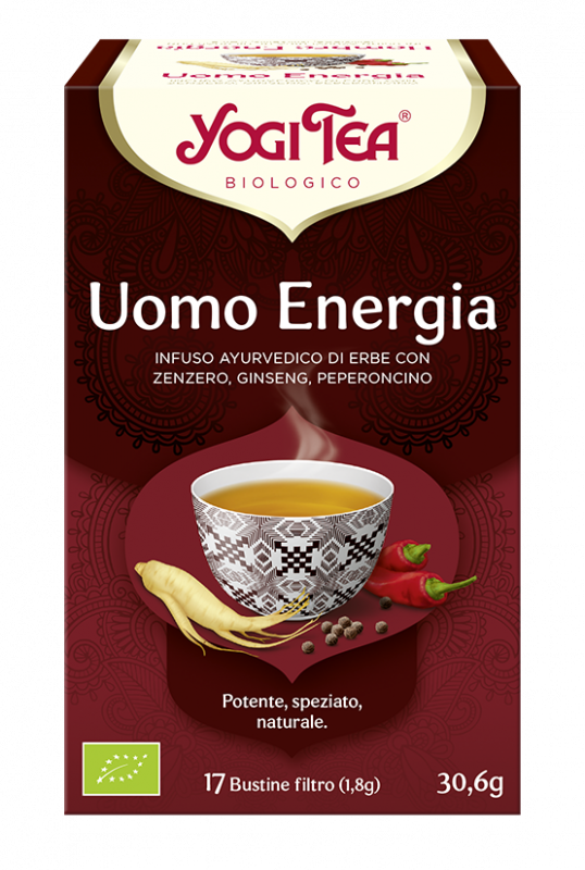Yogi tea uomo energia - 30,6 gr
