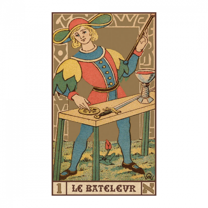 Mini symbolic tarot of wirth