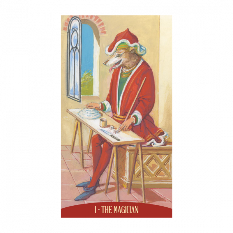 Royal animals tarot. con libro