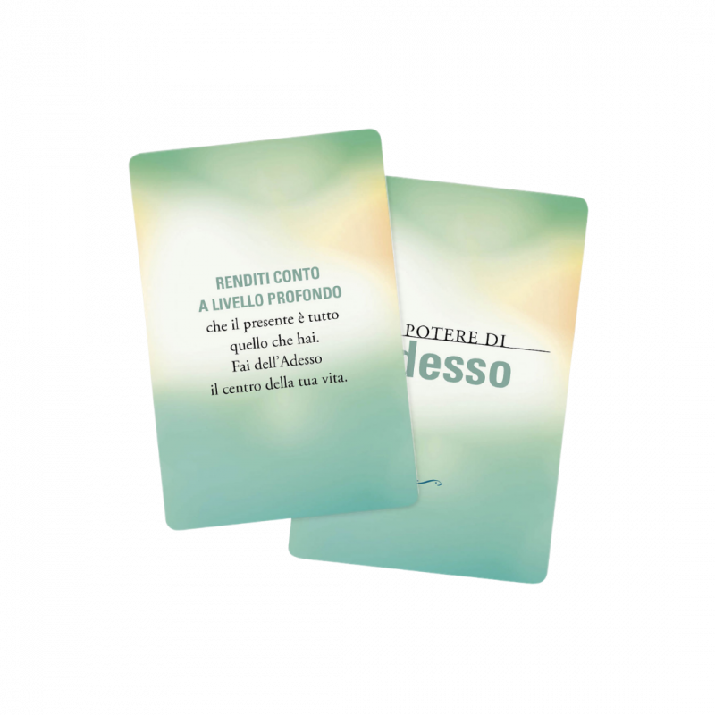 Potere di adesso. 50 carte ispirazionali. nuova ediz. (il)