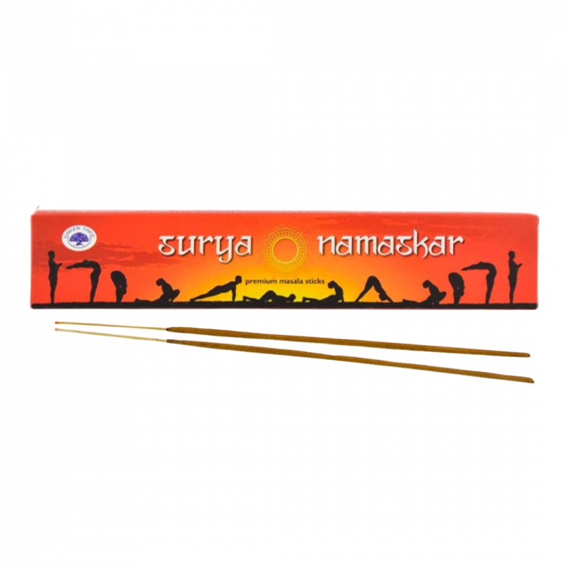 Incenso green tree surya namaskar - 15 gr