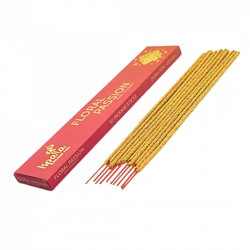 Incenso ispalla passione floreale 10 sticks 50 min - 15 gr